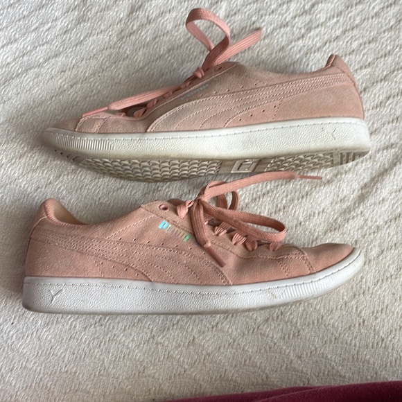 Suede Pink Sneakers - Picture 3 of 8